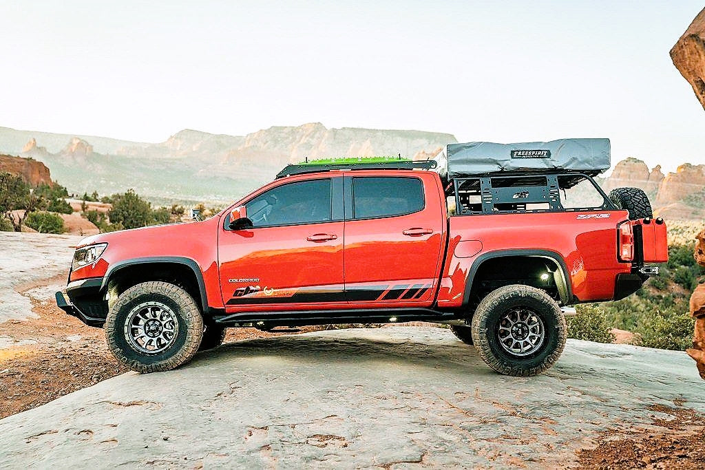 CBI Chevy Colorado Overland Bed Rack (2015-2021)-Rooftop Tents USA